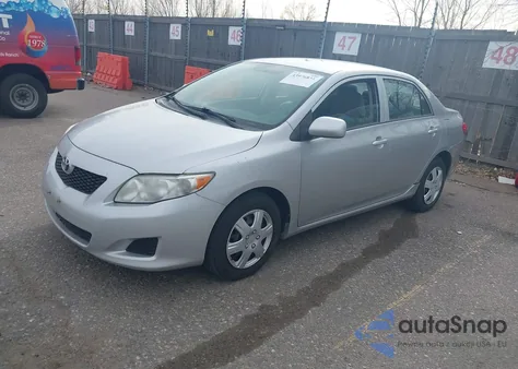 2010 Toyota Corolla Le z USA, uszkodzony, nr VIN 1NXBU4EE4AZ322302